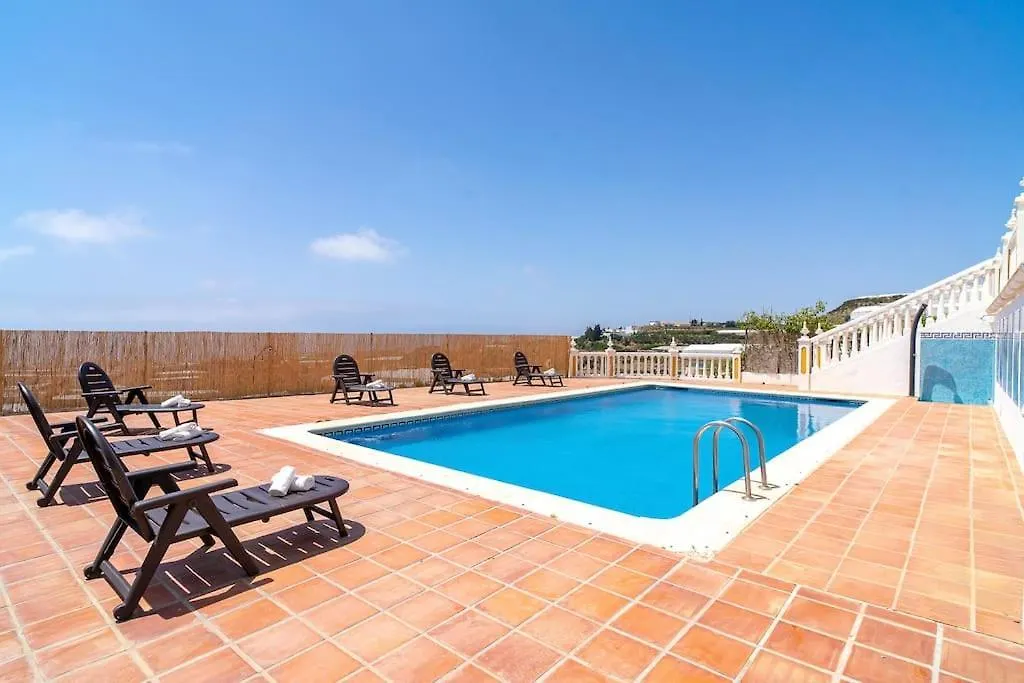 Dream Villa With Parking, Private Pool And See Views Malaga