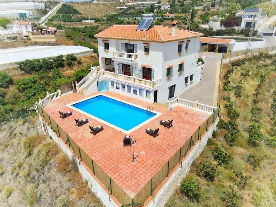 Dream Villa With Parking, Private Pool And See Views Malaga